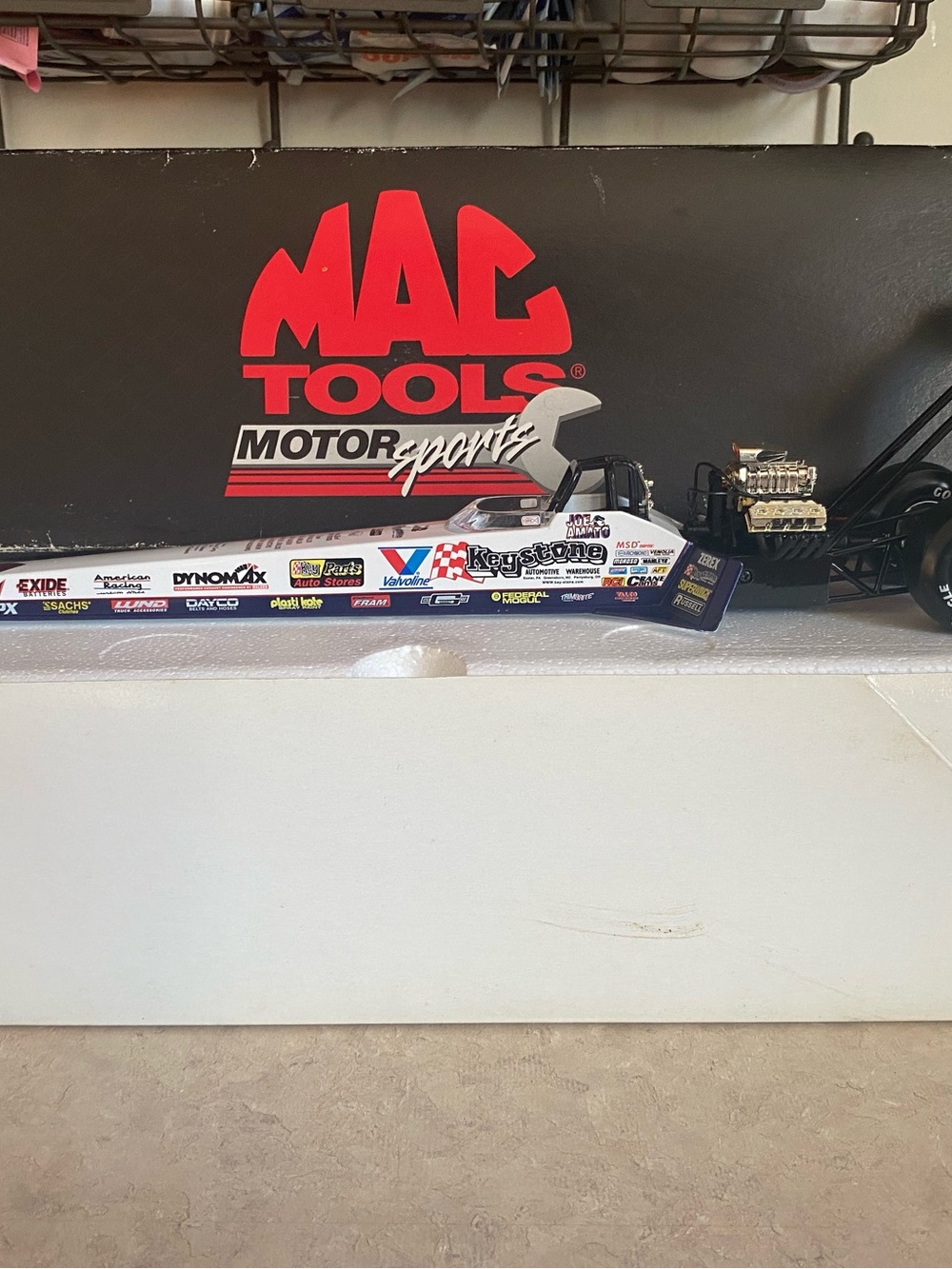 1997 Joe Amato Keystone Mac Tools NHRA 1:24 scale Diecast dragster vintage colle